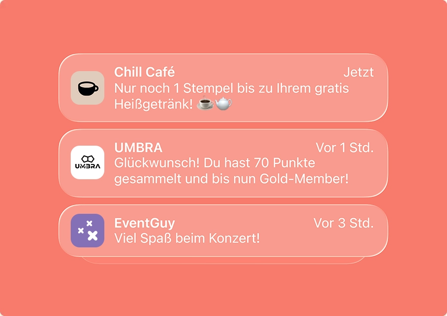 Bild von Wallet Push Notification